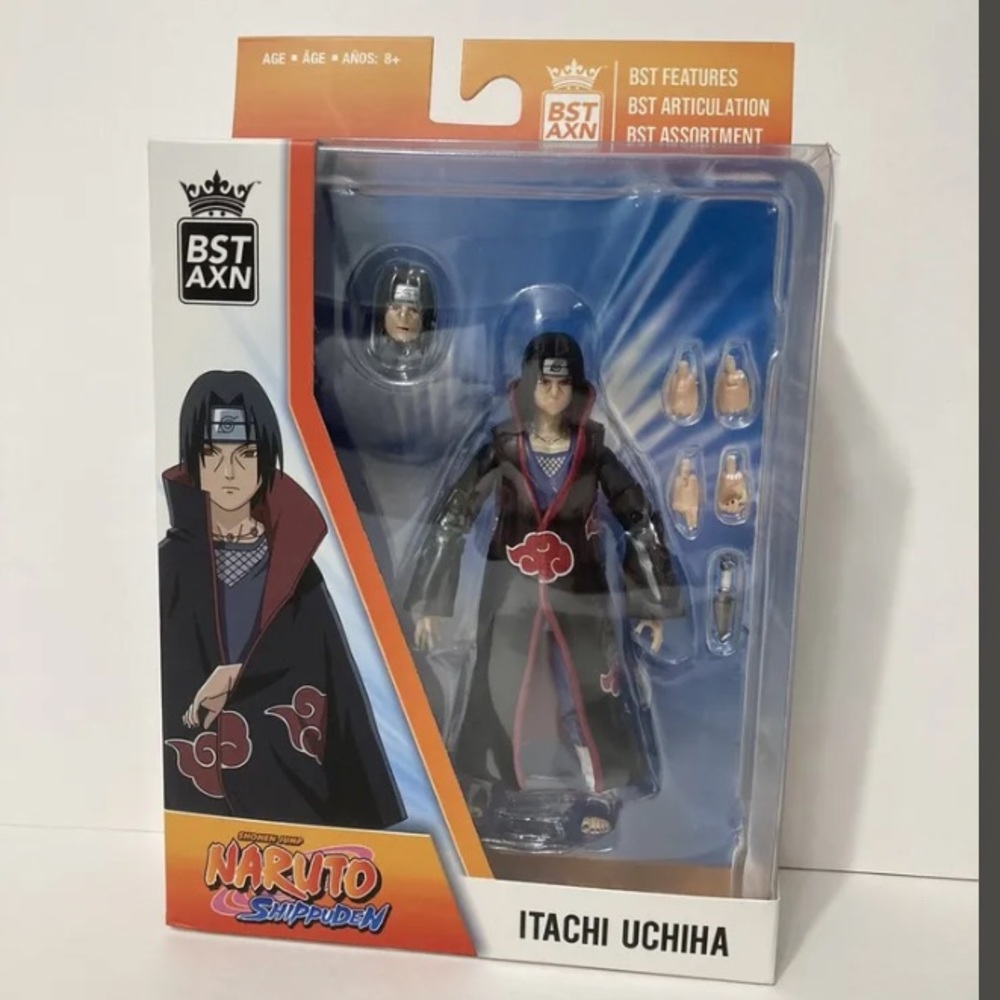 BST AXN Showmen Jump Naruto Shippuden ITACHI UCHIHA Loyal Subjects Wave 2 NEW